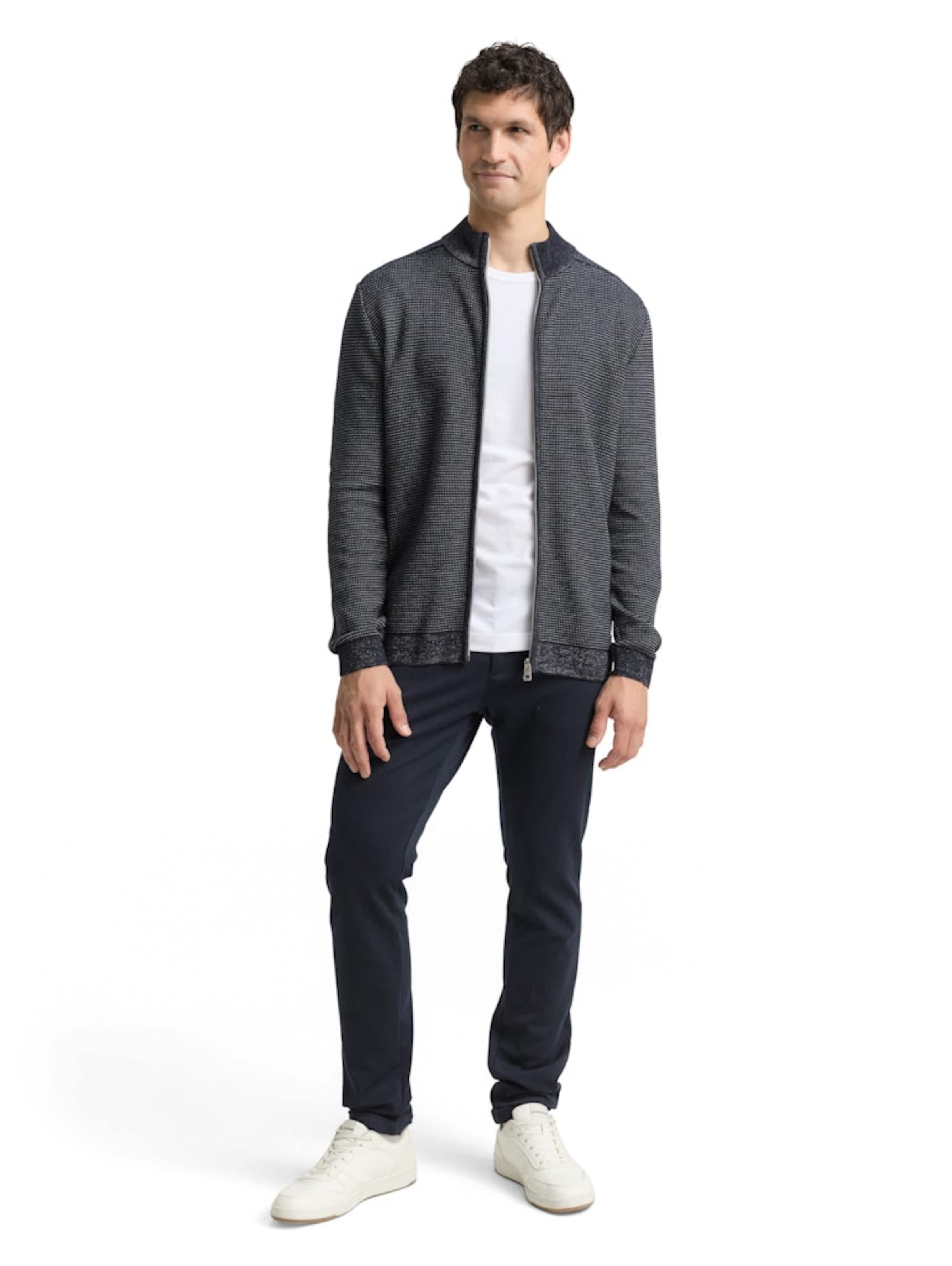 TOM TAILOR Knit Cardigan in Blue