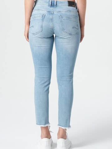M.O.D MIRACLE OF DENIM - Slimfit Calças de ganga em azul