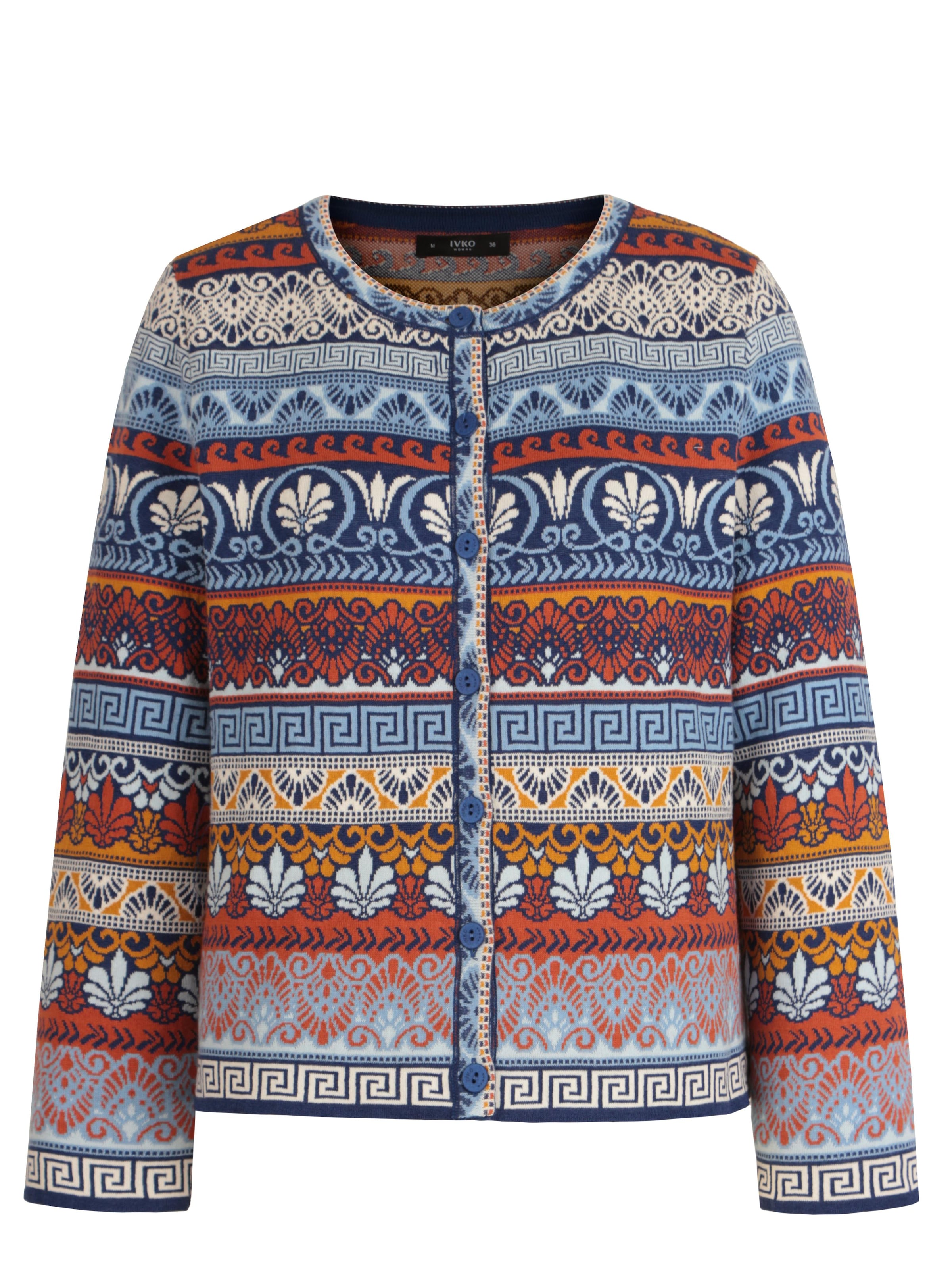 IVKO Knitted Janker in Mixed colors: front