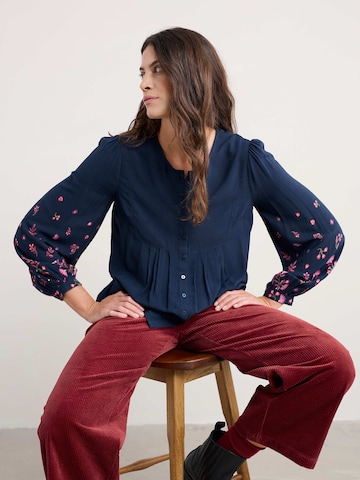 Camicia da donna 'High Woods' di Seasalt Cornwall in blu