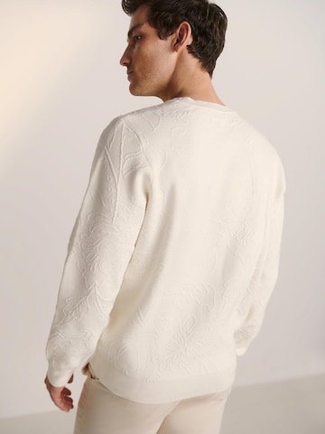 Guido Maria Kretschmer Men Sweatshirt 'Francesco' in White