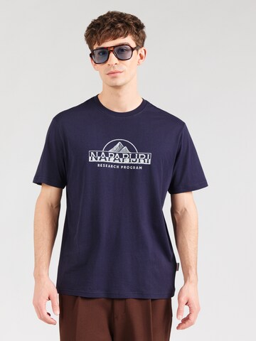 NAPAPIJRI Särk 'SANDIR', värv sinine: eest vaates