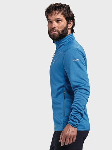 Schöffel Athletic fleece jacket 'Svardalen' in Blue