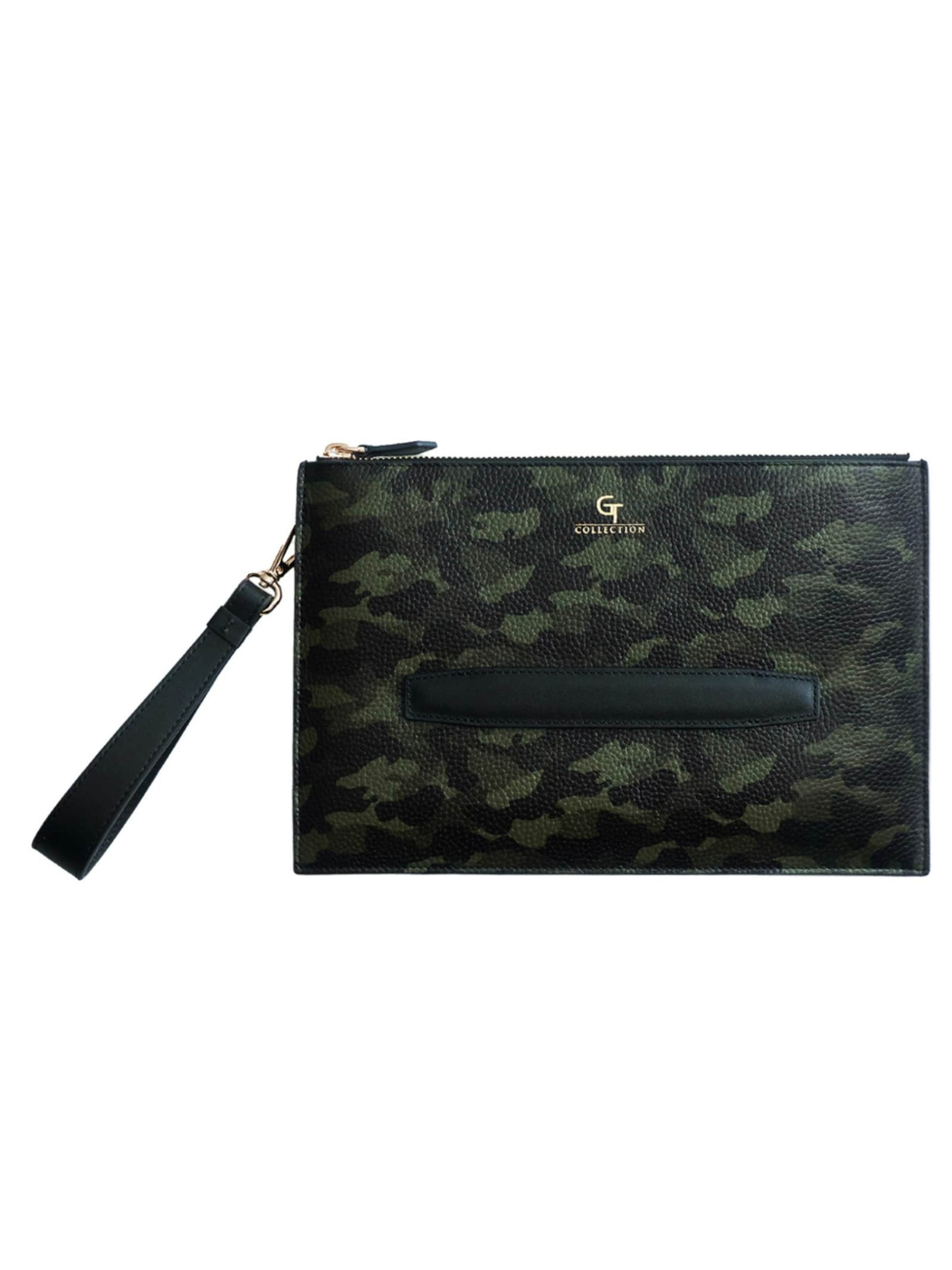 Porte-monnaies GT Collection en vert : devant