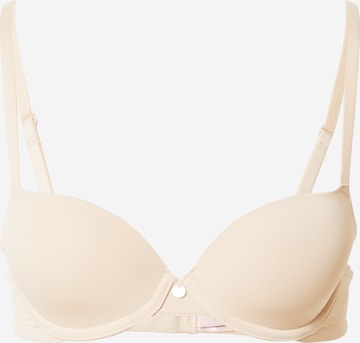 T-shirt Reggiseno di Boux Avenue in beige: frontale