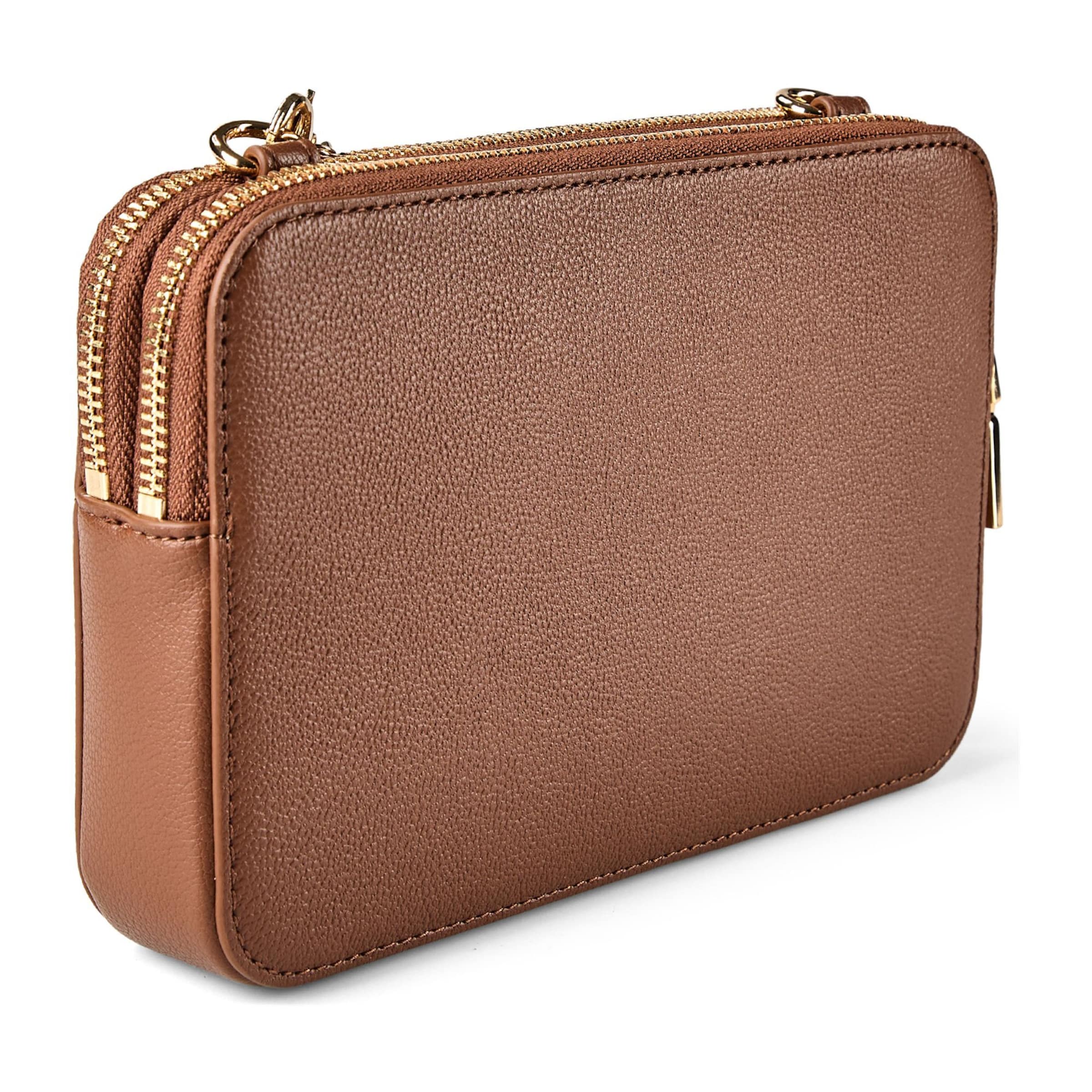Sac à bandoulière 'Heart Charm ' Love Moschino en marron