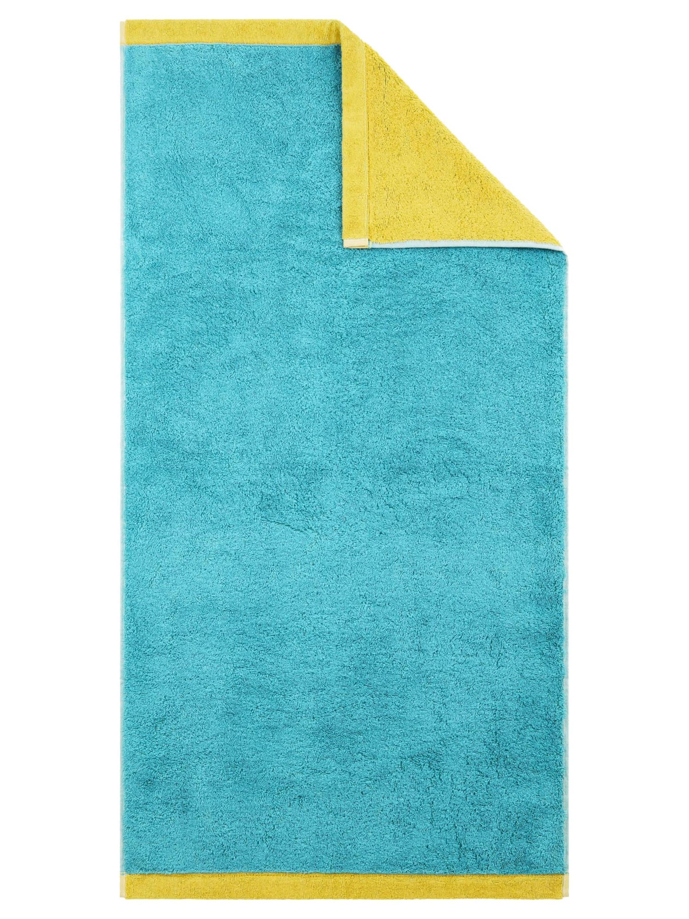 Cawö Towel 'Lifestyle Splash' in Blue