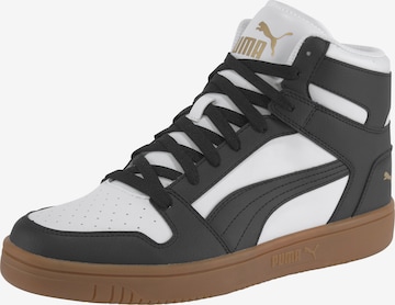 PUMA High-Top Sneakers 'Rebound LayUp' in White: front