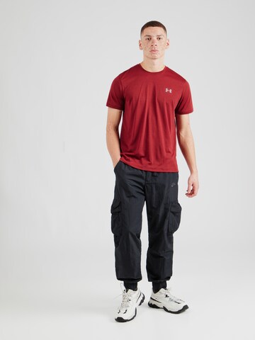 Maglia funzionale 'Launch' di UNDER ARMOUR in rosso
