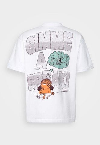 MARKET Shirt 'Gimme A Break' in White