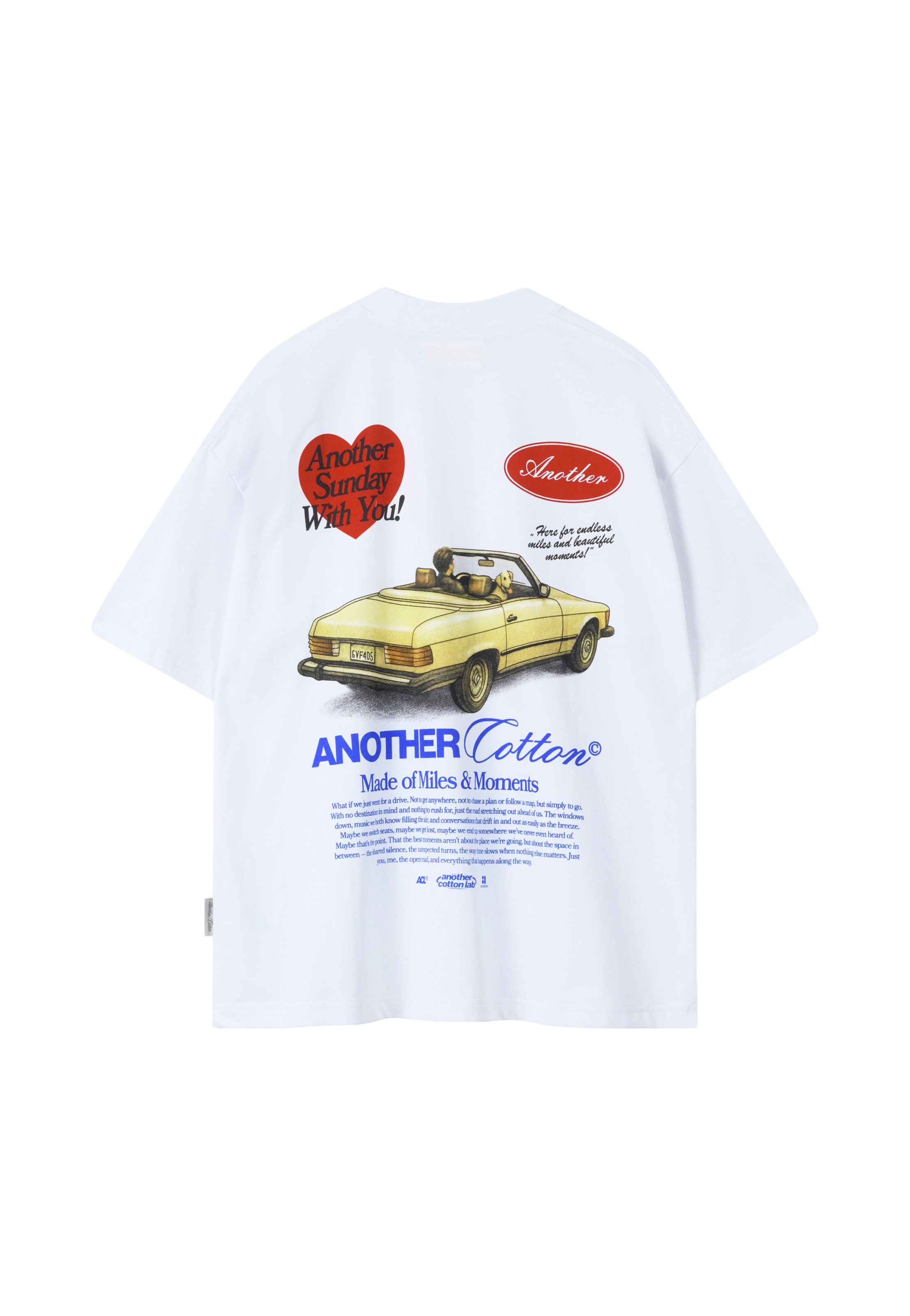 Another Cotton Lab Shirt 'Another Sunday' in White