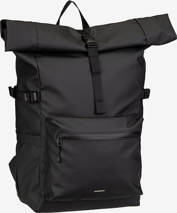 SANDQVIST Rucksack 'Stream' in Schwarz: Vorderseite