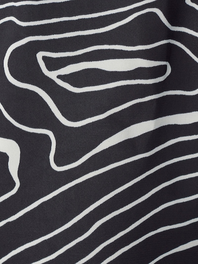 Willa Vestidos camiseiros 'MAISEY SHIRT DRESS' em preto / branco, Vista do artigo