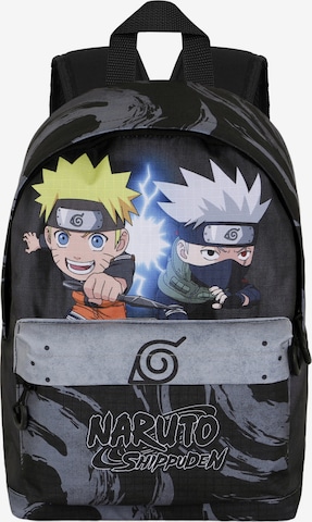 Naruto Backpack in Grey: front