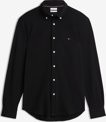 TOMMY HILFIGER - Camisa en negro: frente