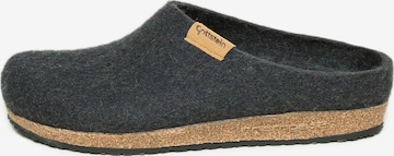 Stegmann Clogs 'RE Filz' in Schwarz: Vorderseite