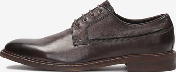 Kazar Lace-Up Shoes in Brown: front