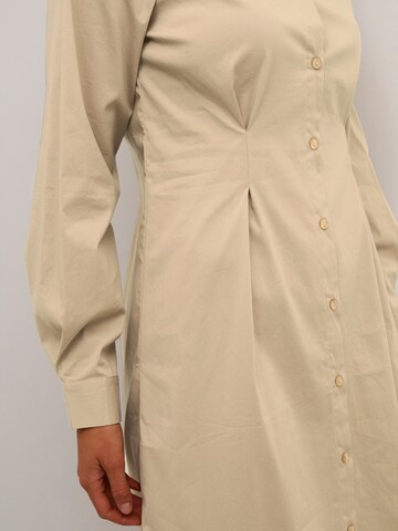 Robe-chemise 'Henny' Kaffe en beige