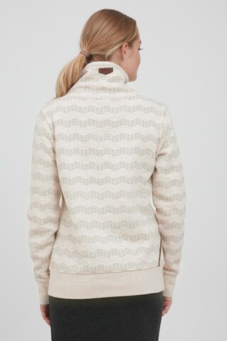 Sweat-shirt 'VERNITA' Oxmo en blanc