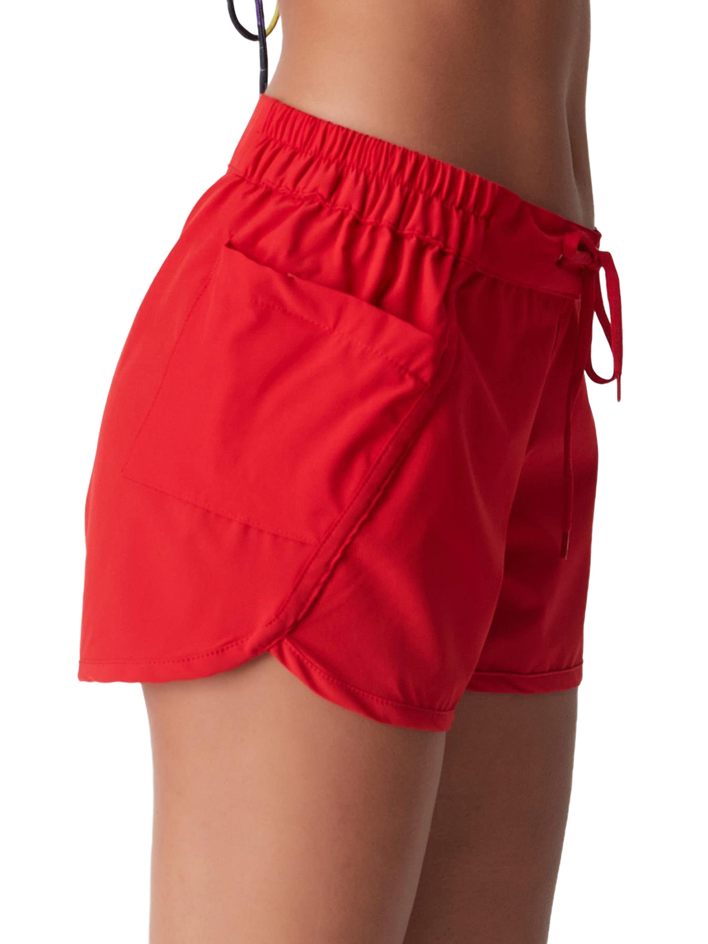 C&City Regular Zwemshorts in Rood