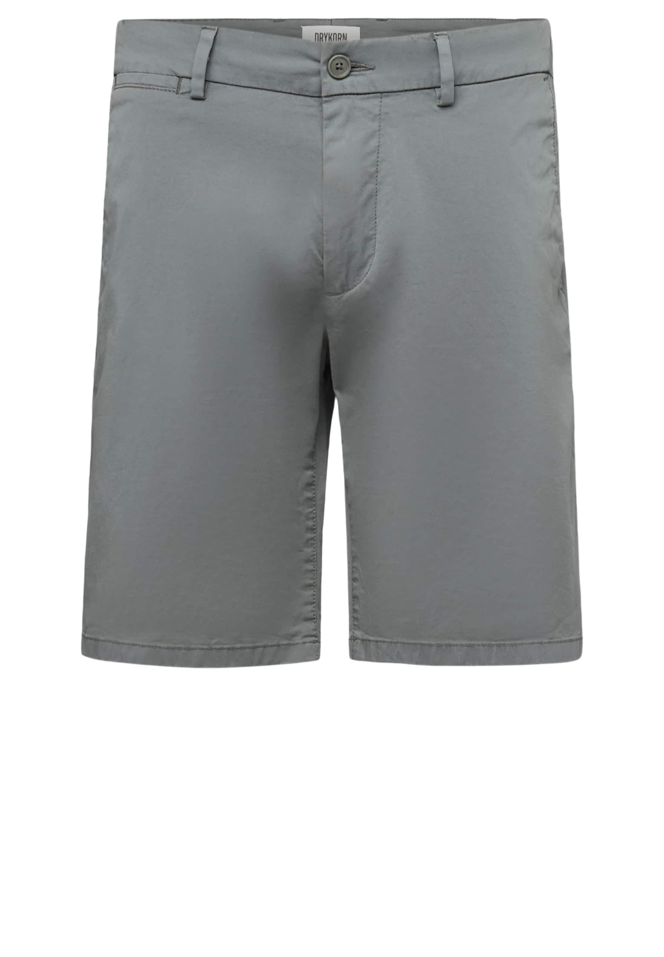 DRYKORN Chino Pants 'Kend' in Green: front