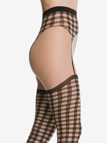 Wolford Cienkie rajstopy w kolorze czarny