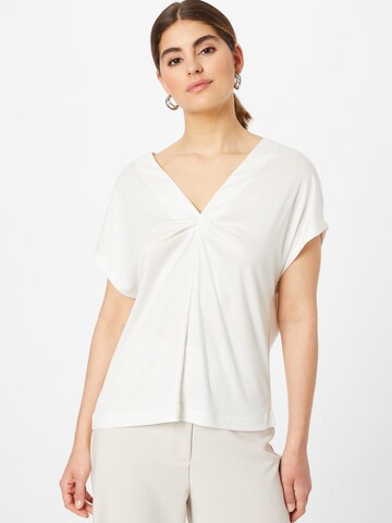 s.Oliver BLACK LABEL Shirt in Beige: front