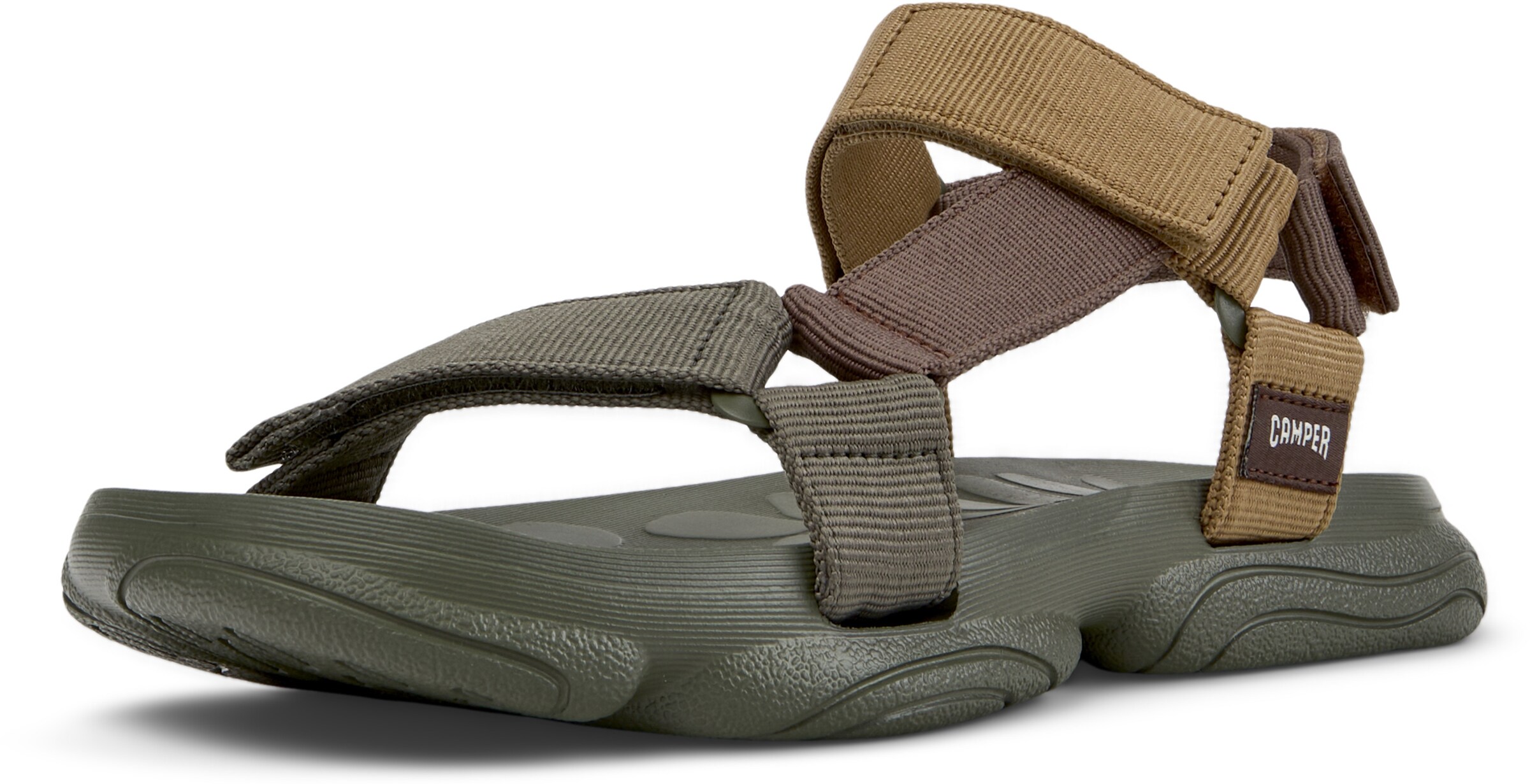 CAMPER Sandal ' Karst ' in Brown: front