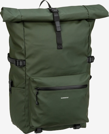 SANDQVIST Backpack 'Ruben' in Green: front