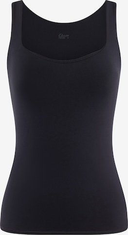 Maglietta intima 'Pure Soft' di ETAM in nero: frontale