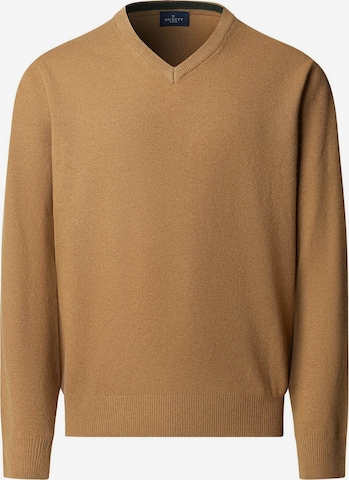 Pull-over Hackett London en beige : devant