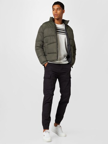 JACK & JONES Winter Jacket 'JJChili' in Green