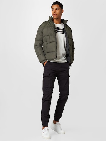 JACK & JONES Winter Jacket 'Chili' in Green