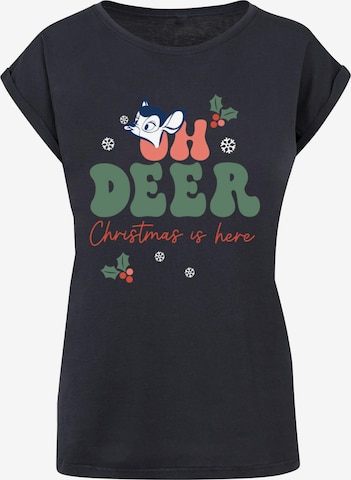 T-shirt 'Oh Deer' ABSOLUTE CULT en bleu : devant