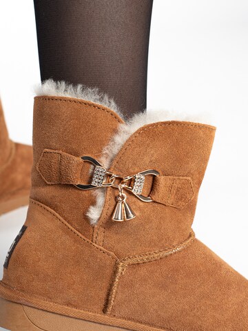 Gooce Snow boots 'Polly' in Brown