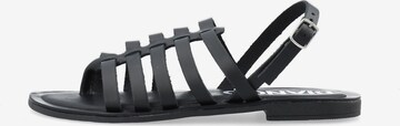 Bianco Strap Sandals 'NIKITA' in Black: front