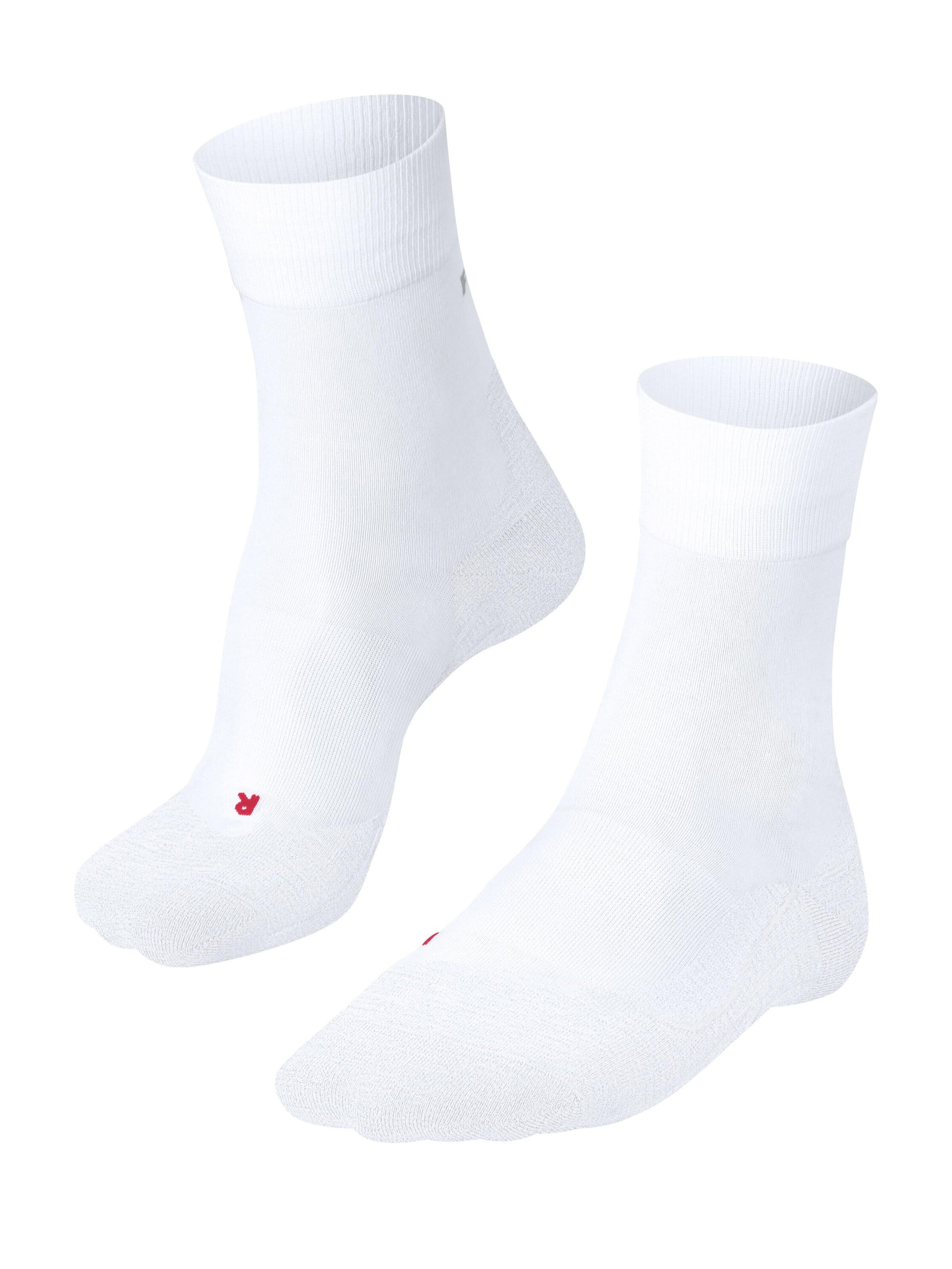 FALKE Athletic Socks 'RU4 Endurance' in White: front
