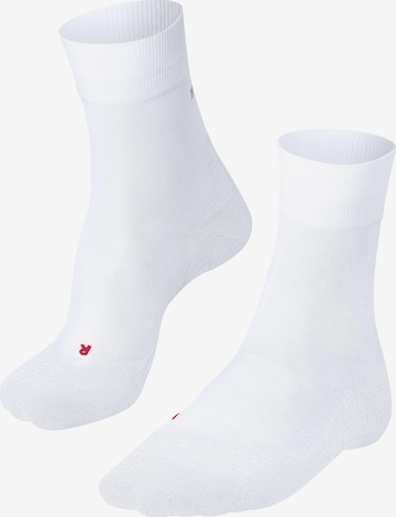 FALKE Athletic Socks 'RU4 Endurance' in White: front