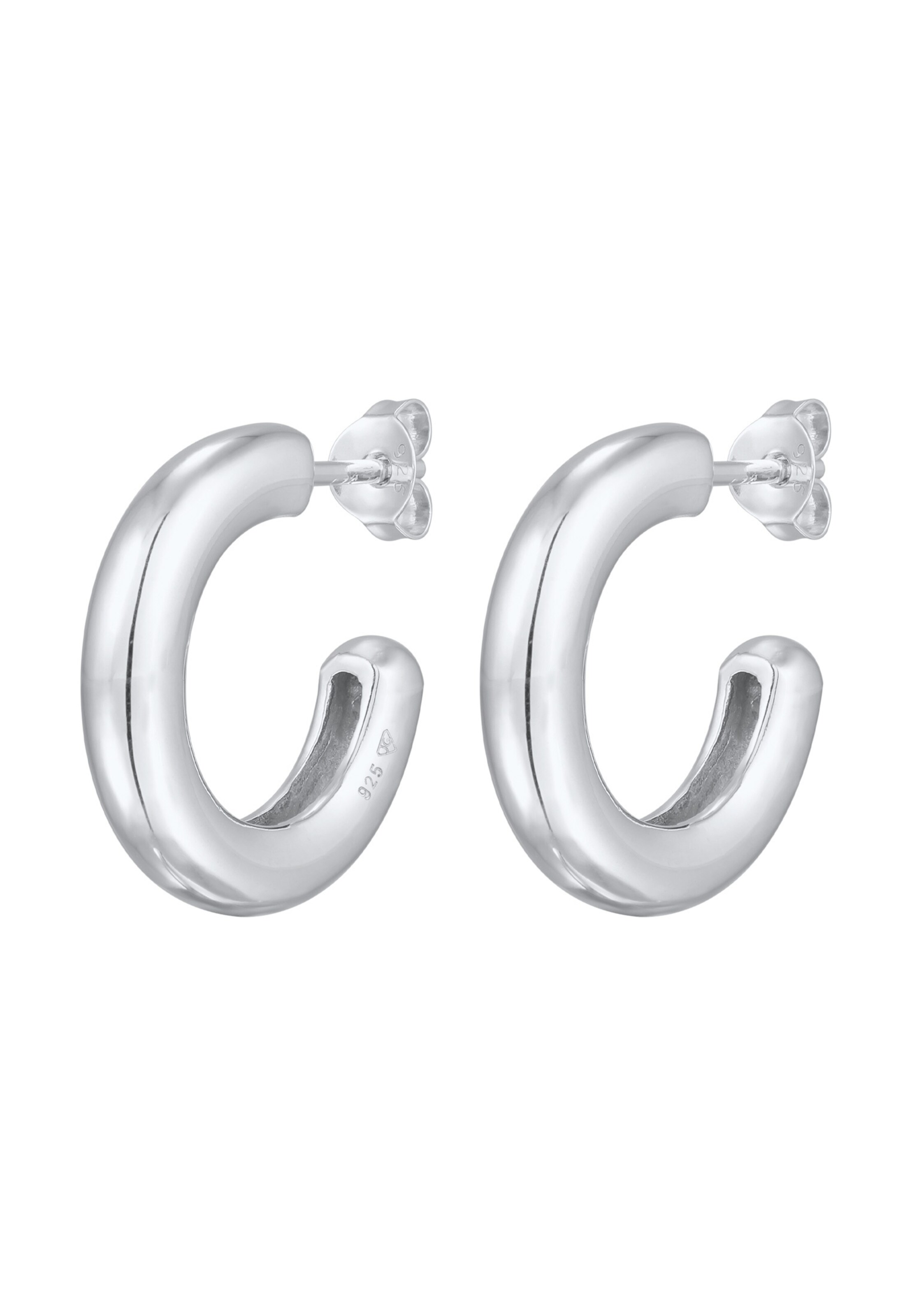 ELLI Oorbellen in Zilver: voorkant