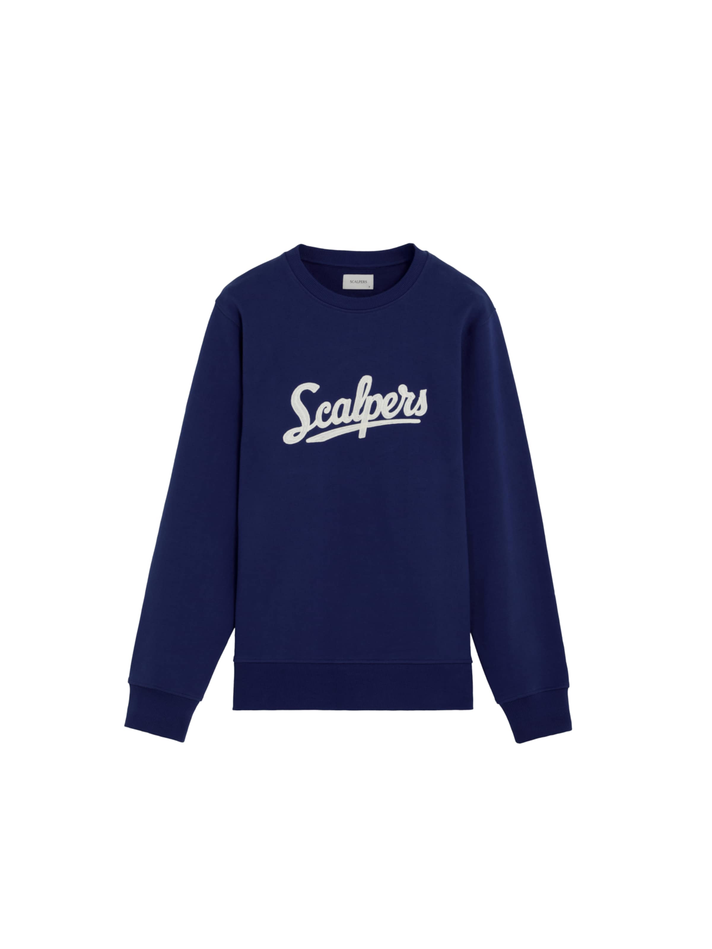 Scalpers Sweatshirt ' ' in Blauw: voorkant