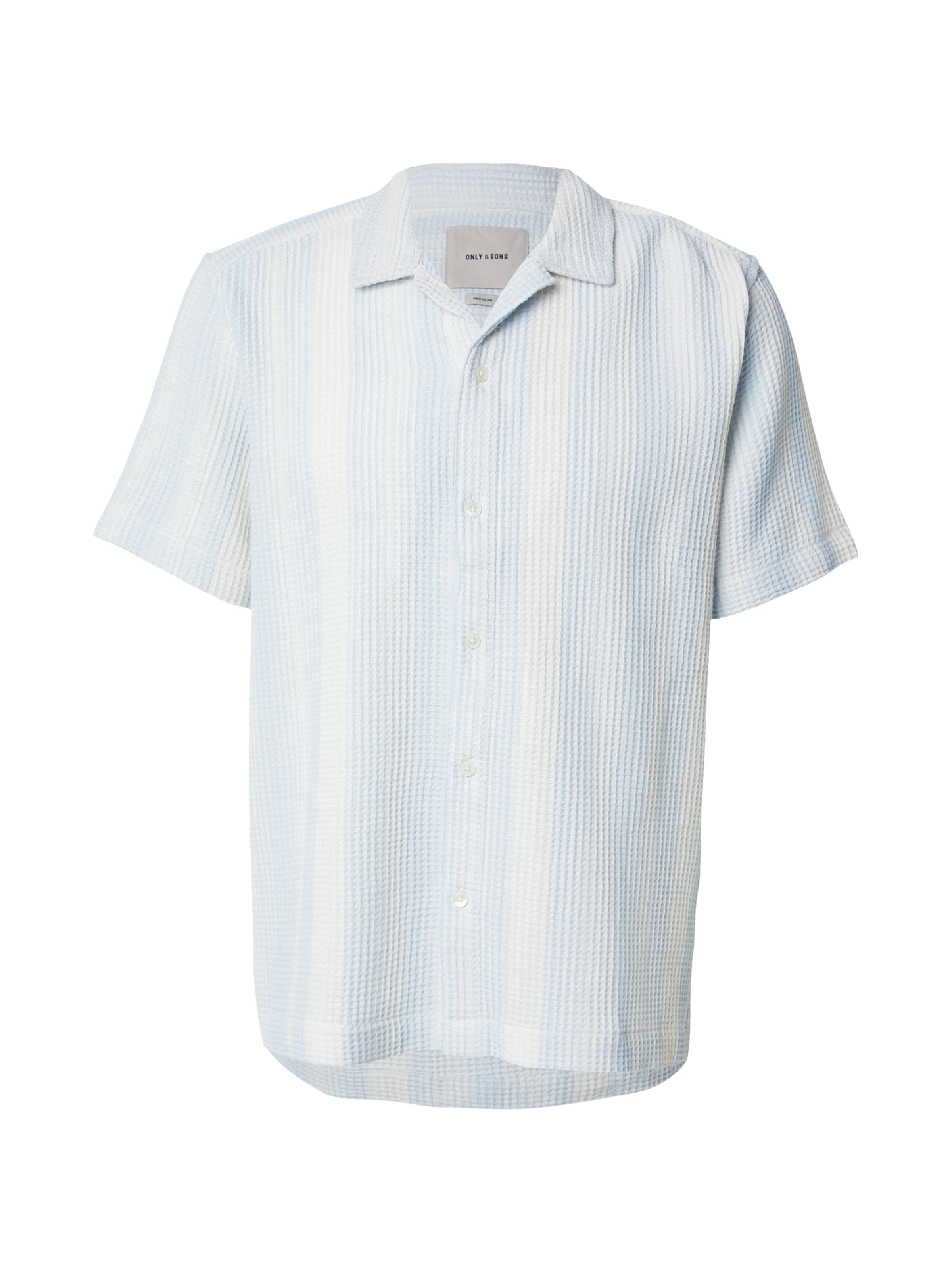Only &amp; Sons Button Up Shirt &#x27;ONSSAVIER&#x27; in White: front