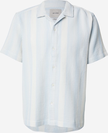 Chemise 'ONSSAVIER' Only & Sons en blanc : devant