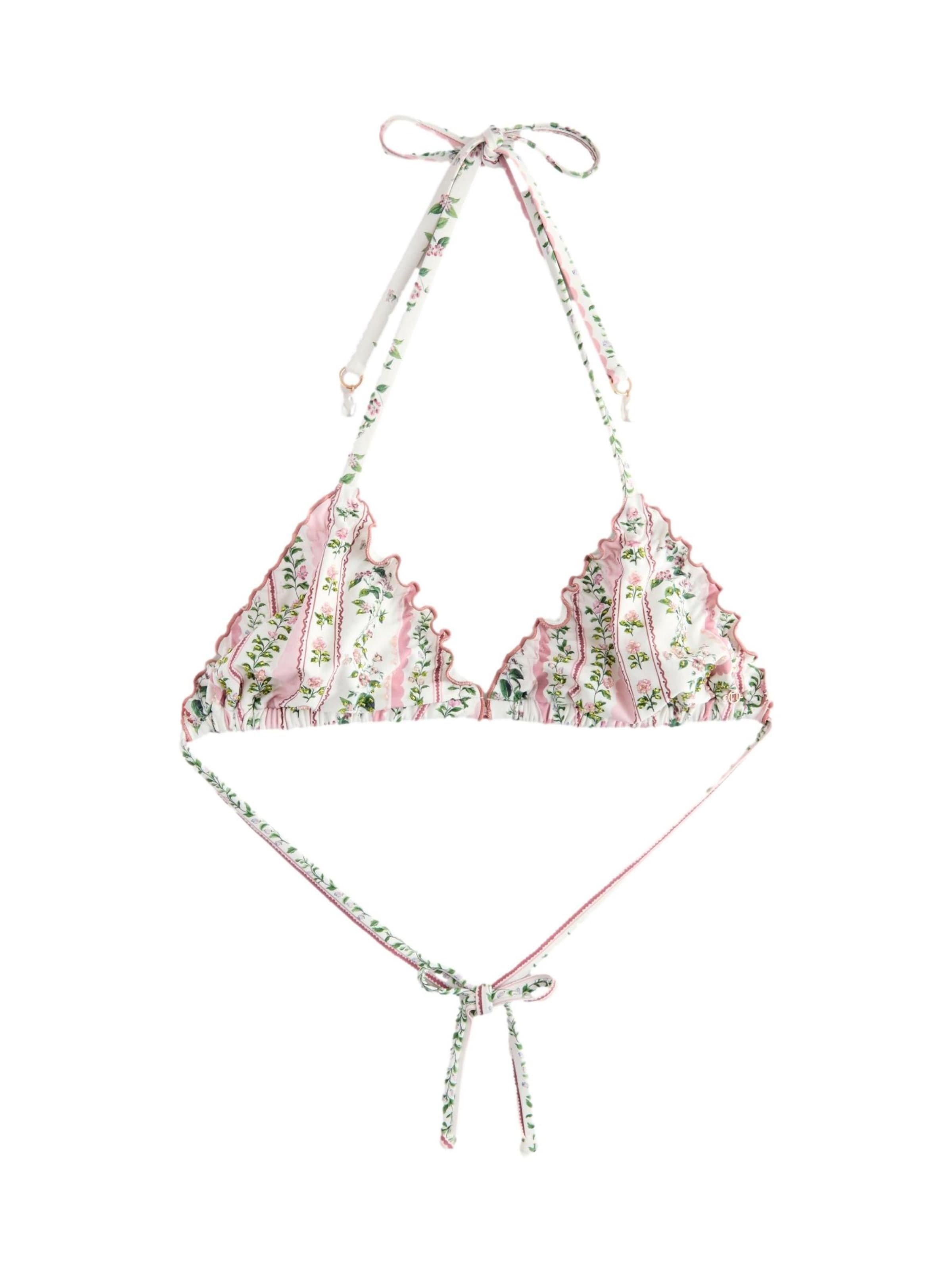 Next Kolmio Bikinitoppi värissä beige: etupuoli