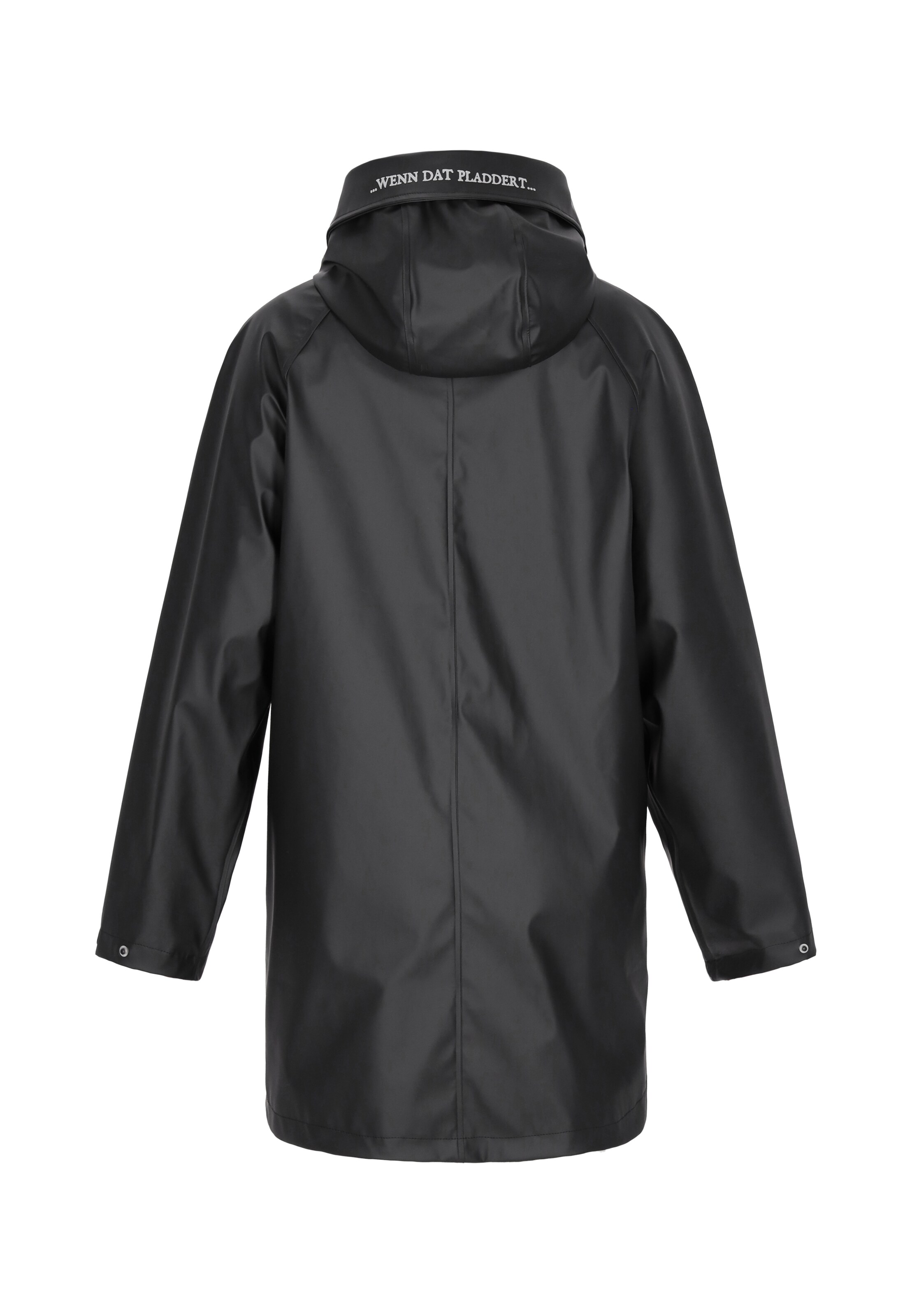 Schmuddelwedda - Abrigo funcional en negro