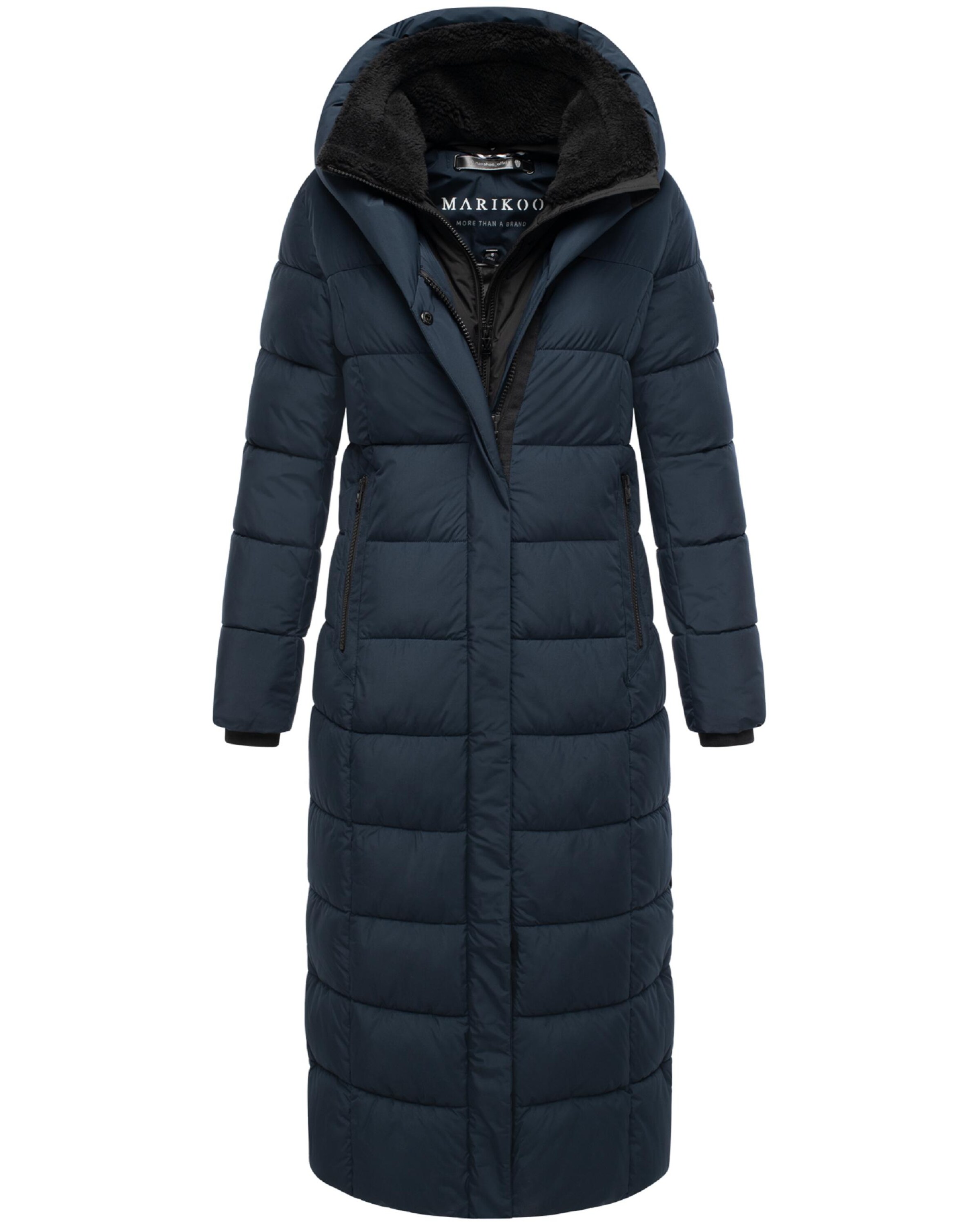 MARIKOO Winter Coat 'Pakoraa 16' in Blue