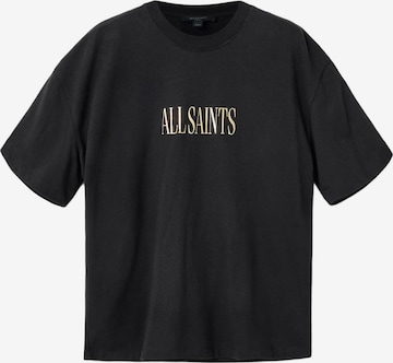 juoda AllSaints Marškinėliai 'CORA ETTA': priekis
