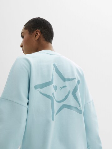 bonprix Sweatshirt in Blau