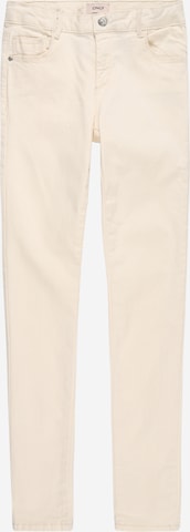 KIDS ONLY Jeans in Beige: front