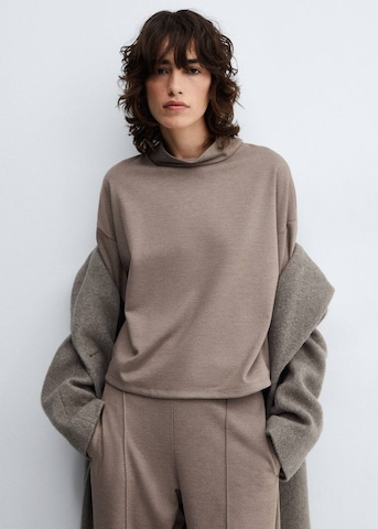 MANGO Sweatshirt 'Bruni' in Braun