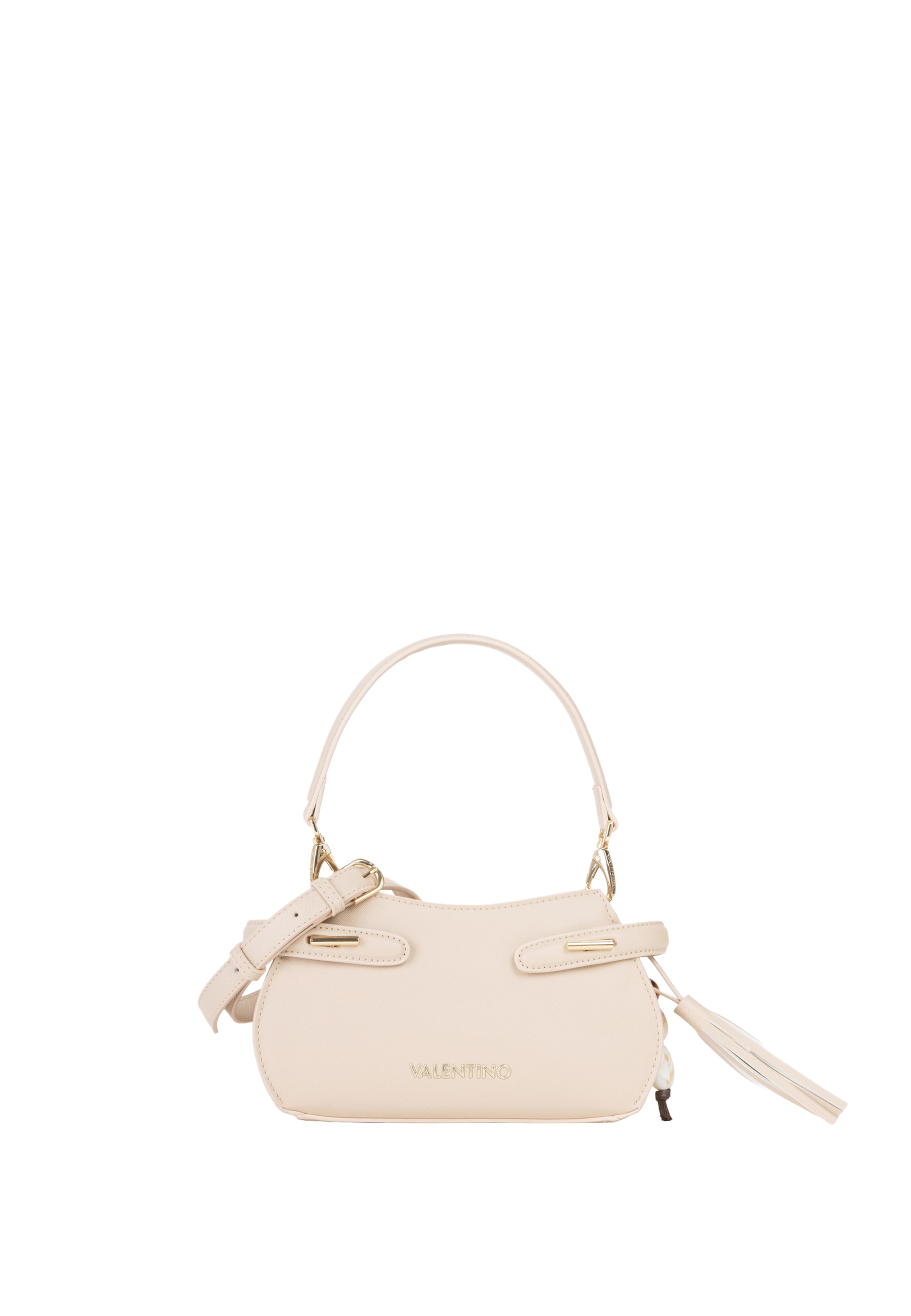 VALENTINO - Bolso de hombro 'NIVALIS RE' en beige: frente